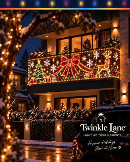 Twinkle Lane Smart LED Grid Lights