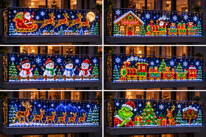 Twinkle Lane Smart LED Curtain Lights